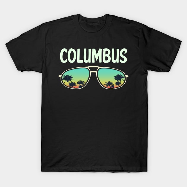 Nature Glasses Columbus T-Shirt by rosenbaumquinton52